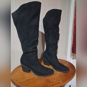 NWOT Womens Black Knee-High Women's Boots
